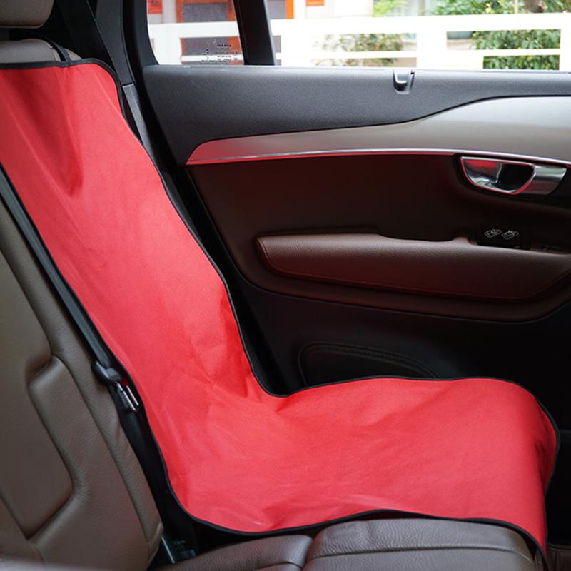 Waterproof Pet Car Seat Cover Protects Back Seat from Dirt