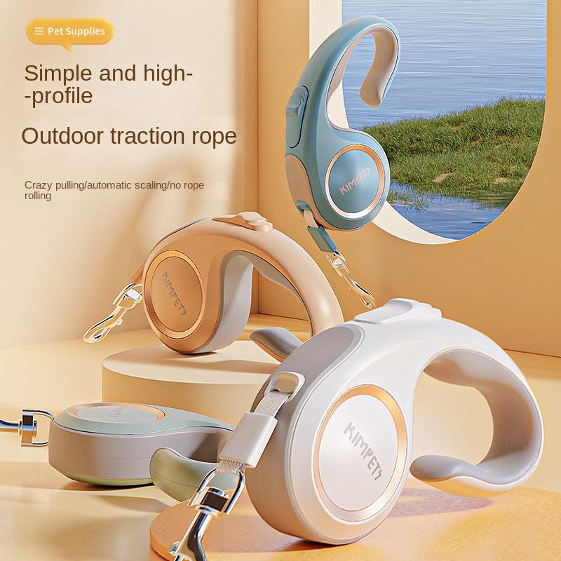 Auto Retractable Dog Leash with Handle, Traction Rope