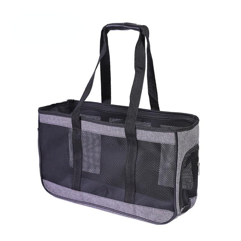 Breathable Mesh Pet Carrier Outdoor Backpack Portable Dog Bag