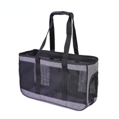 Breathable Mesh Pet Carrier Outdoor Backpack Portable Dog Bag