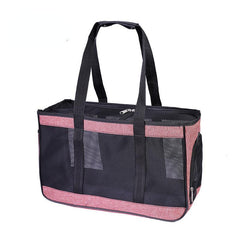 Breathable Mesh Pet Carrier Outdoor Backpack Portable Dog Bag