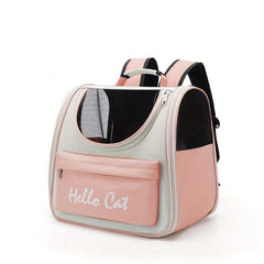 Small Pet Backpack Foldable Cat Carrier Travel Bag