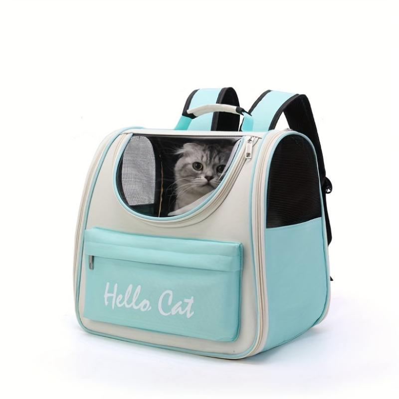 Small Pet Backpack Foldable Cat Carrier Travel Bag