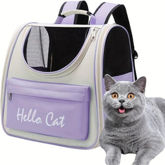 Small Pet Backpack Foldable Cat Carrier Travel Bag