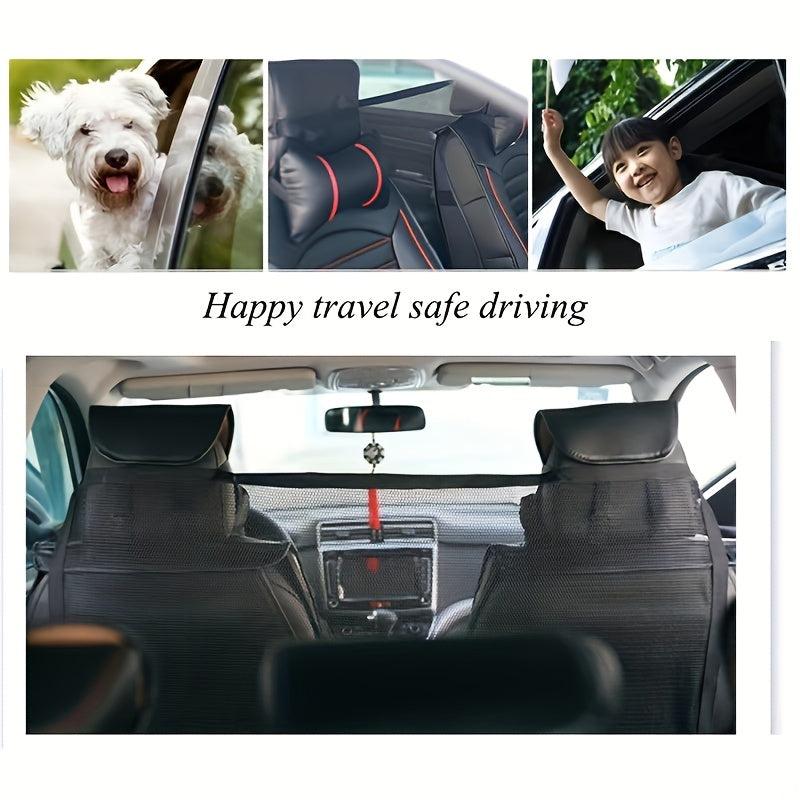 Pet Car Fence Dog Isolation Net Safety Barrier for Drivers