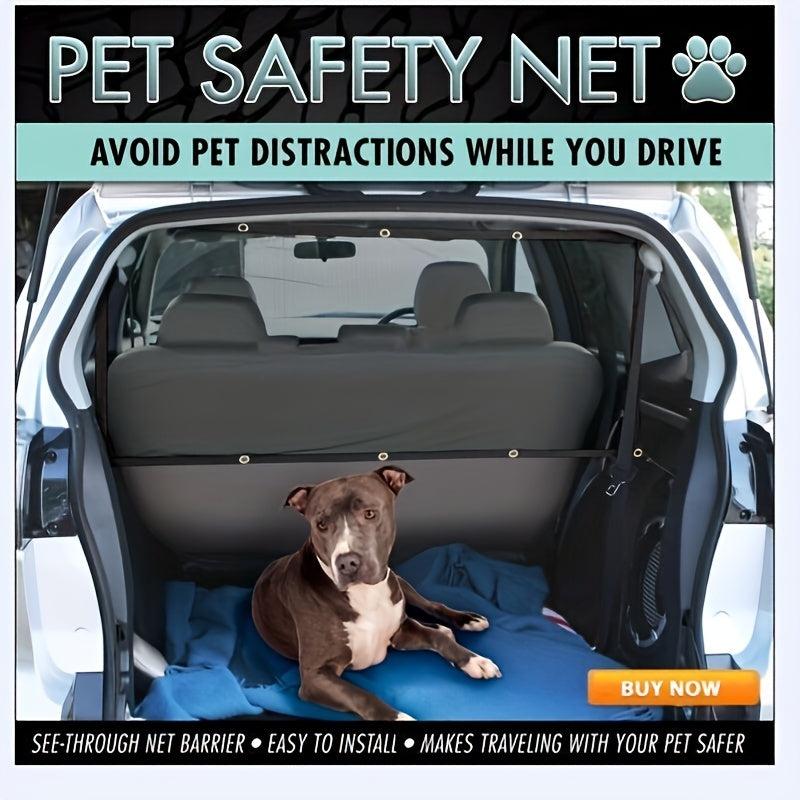 Pet Car Fence Dog Isolation Net Safety Barrier for Drivers