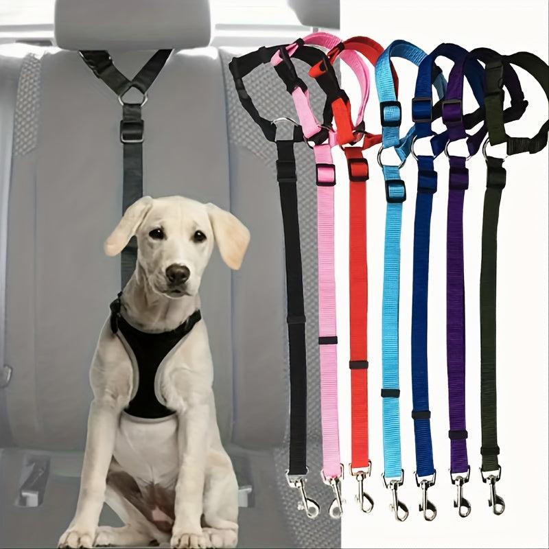 Adjustable Pet Car Seat Belt for Safety