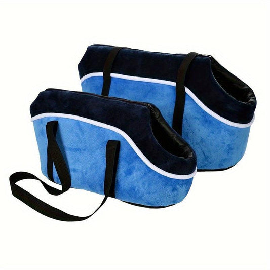 Pet Carrying Bag Small Dogs Cats Outdoor Travel Backpack Warm Shoulder Bag