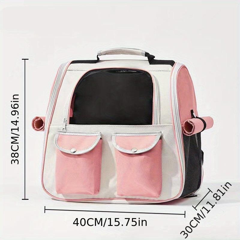 Pet Carrier Backpack Cat Backpack Comfy Pet Carrying Bag With Ventilated