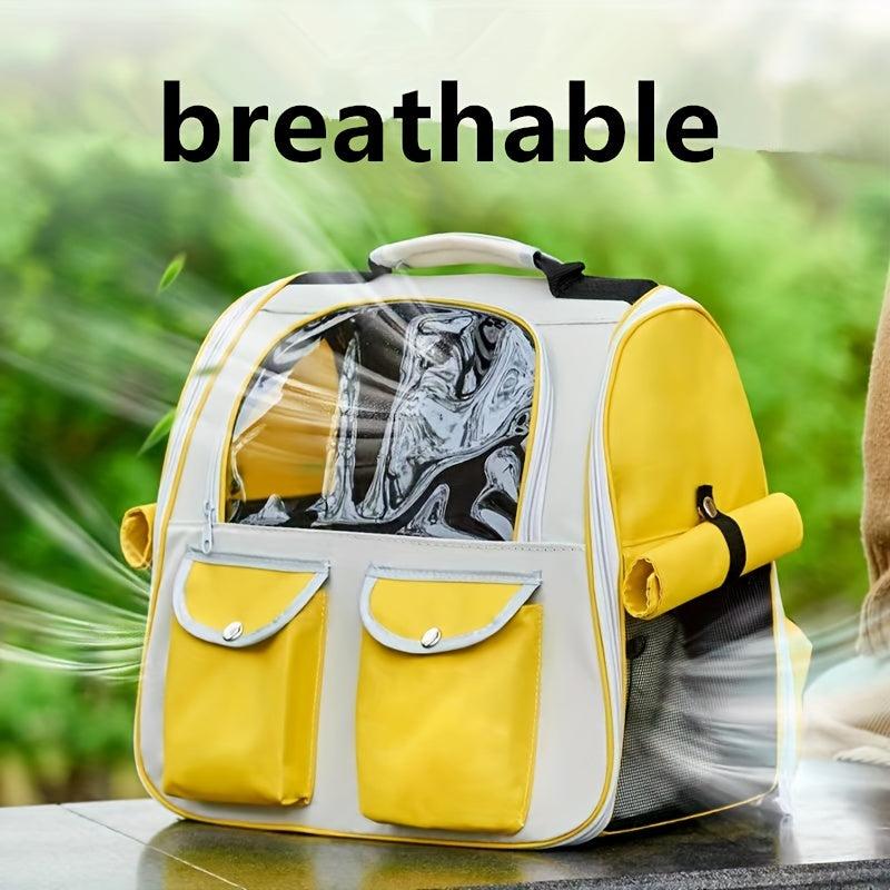 Pet Carrier Backpack Cat Backpack Comfy Pet Carrying Bag With Ventilated
