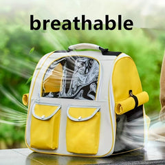 Pet Carrier Backpack Cat Backpack Comfy Pet Carrying Bag With Ventilated