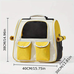 Pet Carrier Backpack Cat Backpack Comfy Pet Carrying Bag With Ventilated