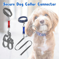 Reflective Dog Safety Collar Clips with Double Ended Clasp