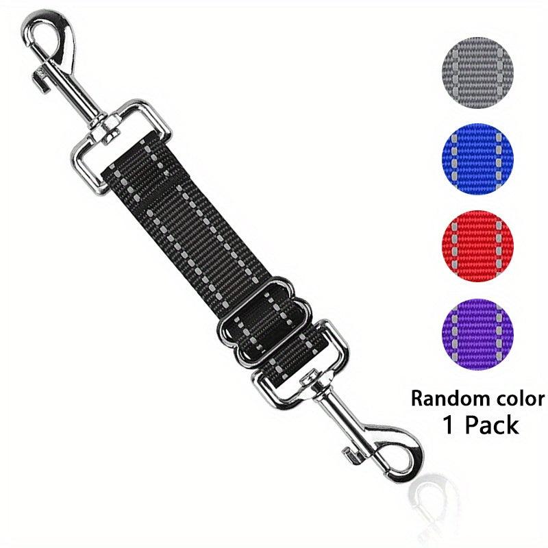 Reflective Dog Safety Collar Clips with Double Ended Clasp