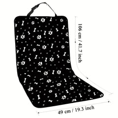 Waterproof Pet Car Seat Cover for Front Seat