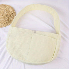 Foldable Pet Sling Carrier for Dogs and Cats - Comfortable Shoulder Bag