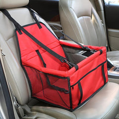 Pet Car Safety Seat & Travel Bag Combo for Safe Travels