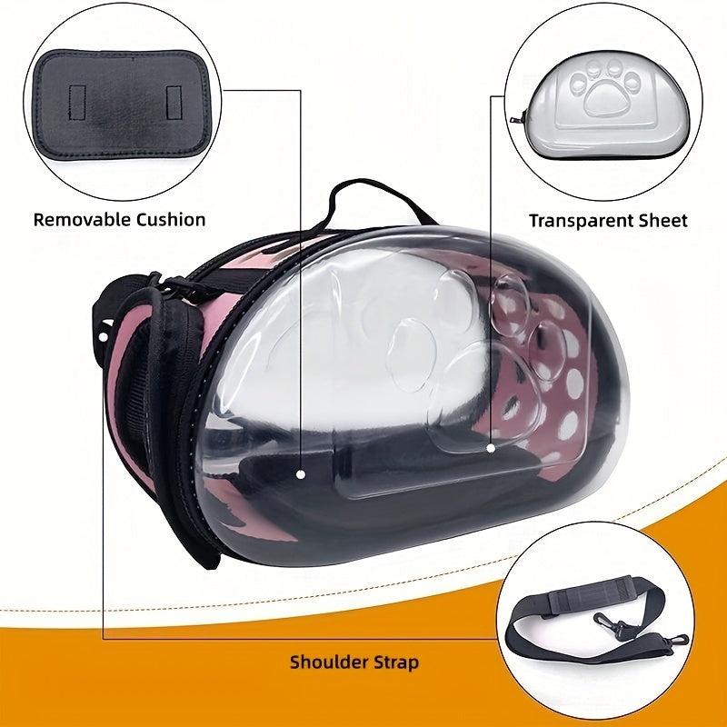 Small Travel Pet Bubble Backpack For Cats And Puppies
