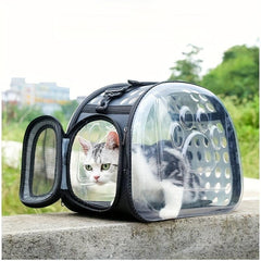Small Travel Pet Bubble Backpack For Cats And Puppies