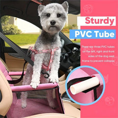 Pet Car Booster Seat For Dog Cat Portable And Breathable Bag With Seat Belt