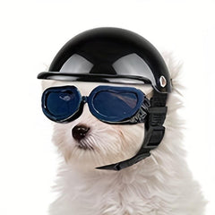 Protective Dog Helmet for Biking - Stylish & Safe
