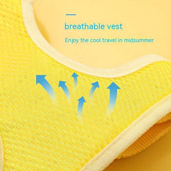 Yellow Duck Cat Harness Vest Breathable Adjustable
