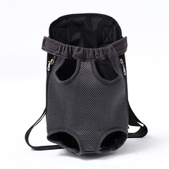 Adjustable Pet Carrier Backpack For Small Dogs And Cats Comfortable Legs Out