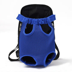 Adjustable Pet Carrier Backpack For Small Dogs And Cats Comfortable Legs Out