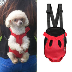 Adjustable Pet Carrier Backpack For Small Dogs And Cats Comfortable Legs Out