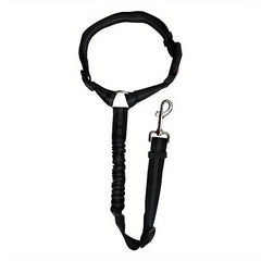 2 In 1 Pet Car Seat Belt Durable Nylon Dog Leash Backseat Dog Safety Belt