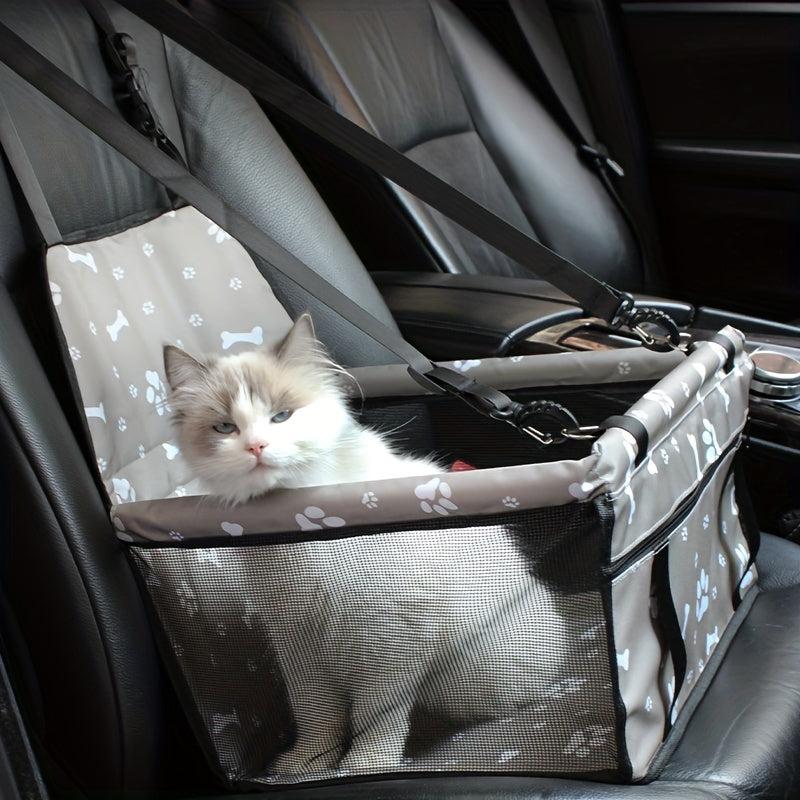 Pet Car Bag for Small Dogs Cats - Travel in Style & Safety
