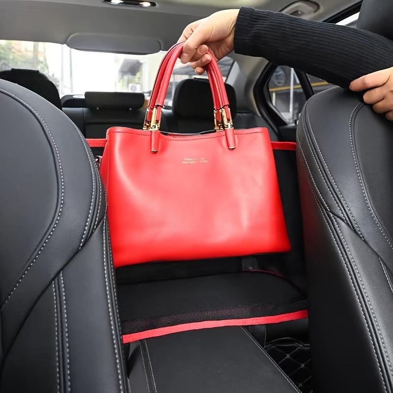 Car Seat Net Pocket Handbag Purse Holder Organizer Storage Pet Net Barrier