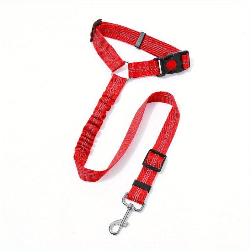 Adjustable Dog Safety Leash Seat Belt for Car