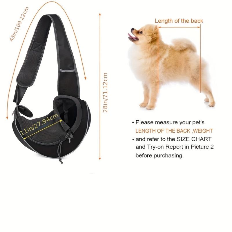 Dog Sling Carrier for Travel and Outdoor Activities