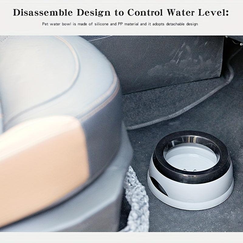 Non-Slip Pet Car Drinking Bowl for Travel