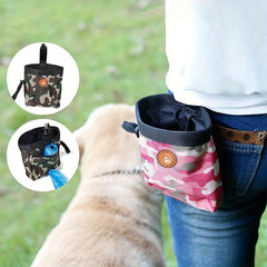Multifunctional Dog Training Bag with Snack Reward Pouch