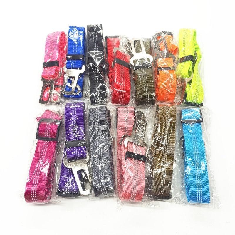Adjustable Pet Car Seat Belt Harness Safety Clip