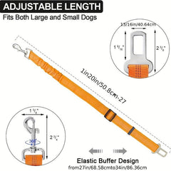 Adjustable Pet Car Seat Belt Harness Safety Clip