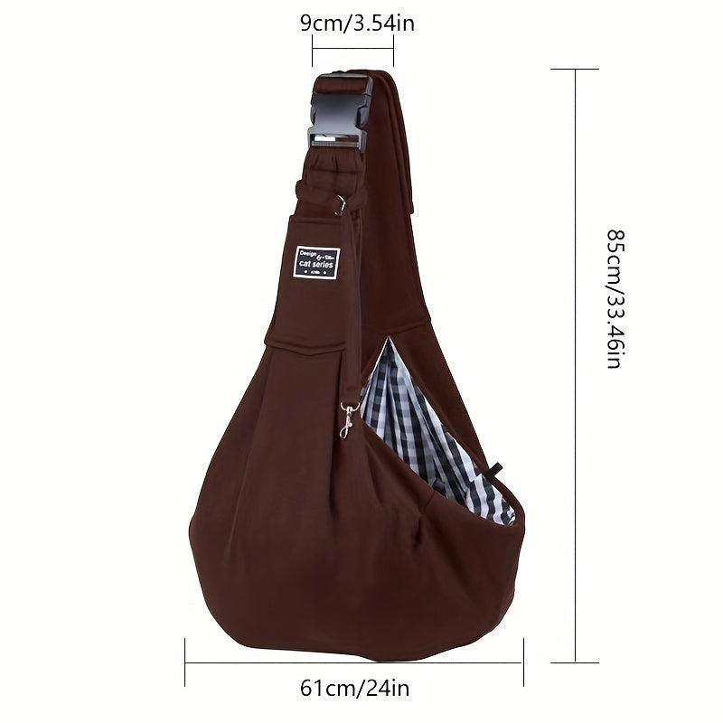 Portable Pet Sling Carrier Bag for Dogs and Cats