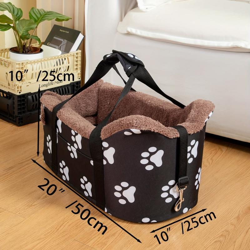 Small Dog Car Seat Portable Storage Bag for Travel