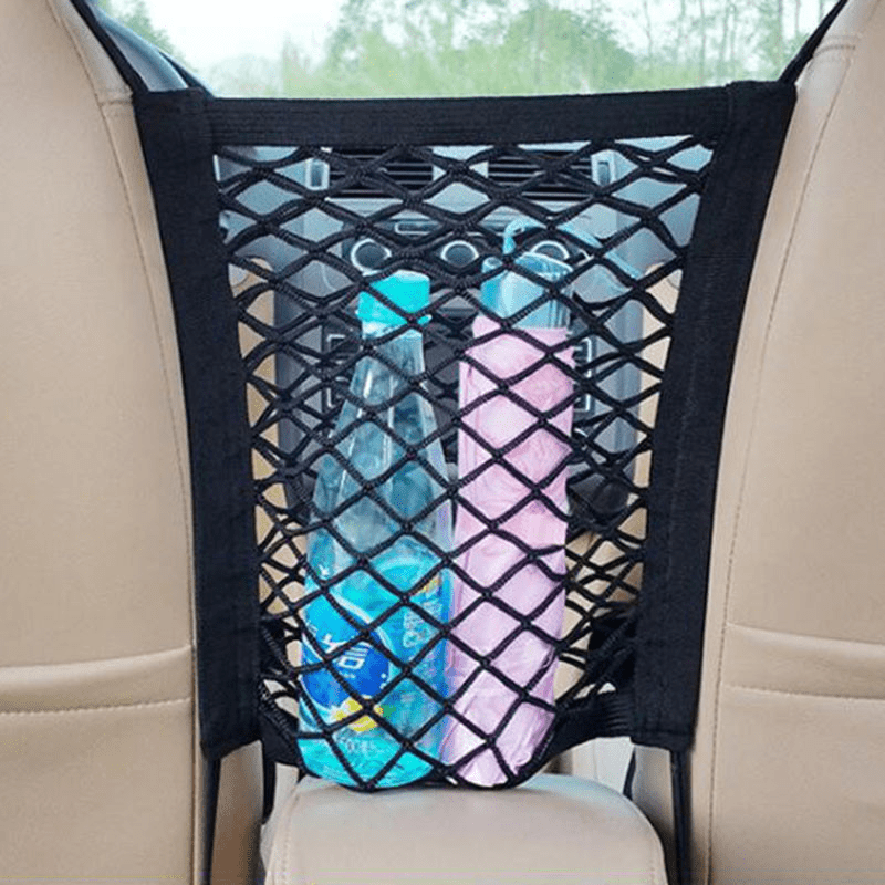 Car Mesh Organizer Multifunctional Car Seat Organizer Car Storage Net Bag