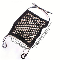 Car Mesh Organizer Multifunctional Car Seat Organizer Car Storage Net Bag