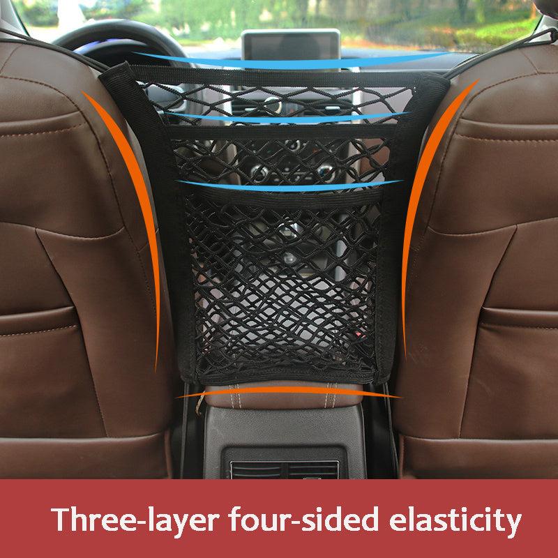 Car Mesh Organizer Multifunctional Car Seat Organizer Car Storage Net Bag