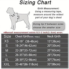 Explosion proof Reflective Dog Harness for Outdoor Walking