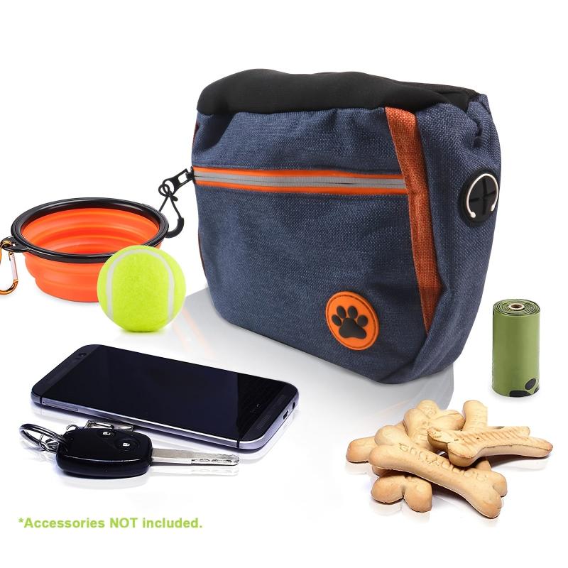Dog Treats Pouch Pet Training Bag Portable Pet Waist Bag