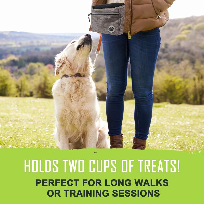 Dog Treats Pouch Pet Training Bag Portable Pet Waist Bag
