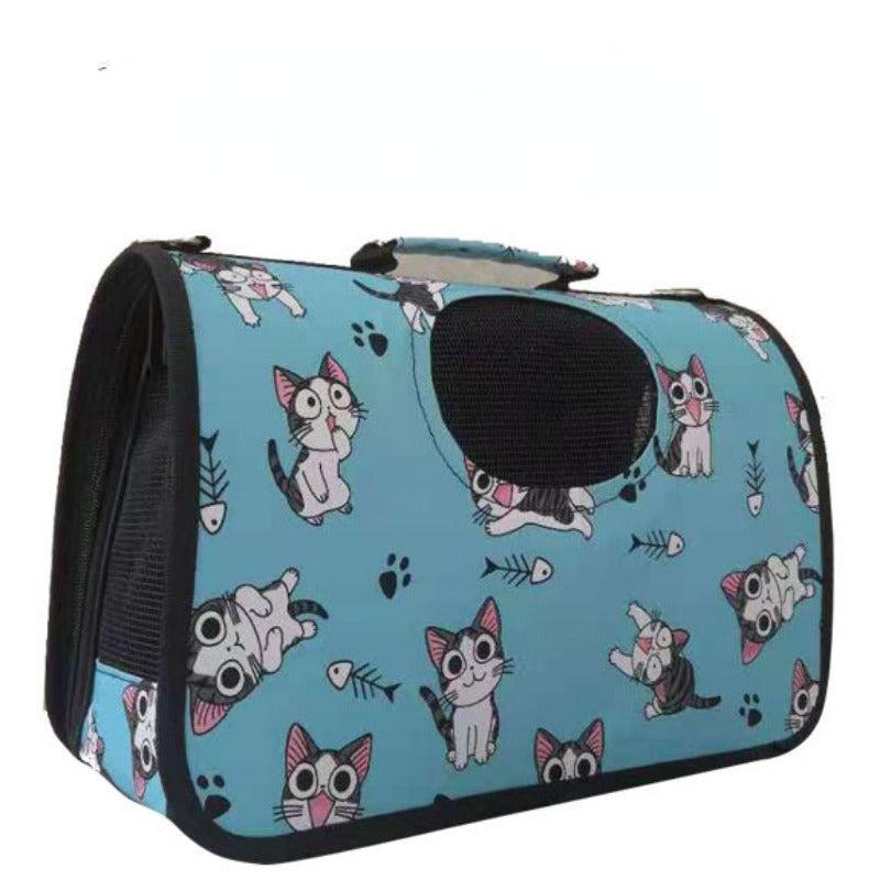 Foldable Breathable Cat Bag Carrier for Outings