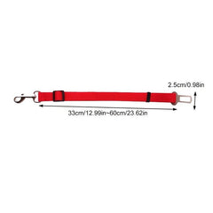 Adjustable Pet Dog Cat Car Seat Belt Safety Harness for Travel