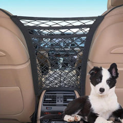 Dog Car Barrier Universal Seat Storage Mesh Backseat Organizer