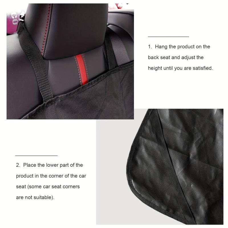 Waterproof Dog Car Hammock Mat Pet Dog Auto Protector